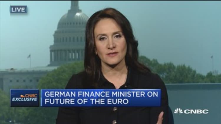 German finance minister on rise of Euroskepticism 