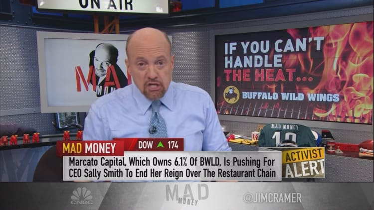 Cramer breaks down the real power of activist funds to change a company's game