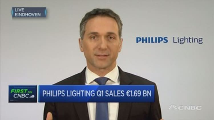Pleased with improvement in company's growth profile: Philips Lighting CEO