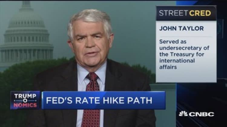 John Taylor: Fed moving towards higher rates on road to 'normalization'