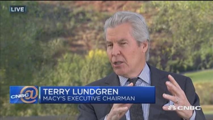 Terry Lundgren: We are looking all the time for acquisitions 