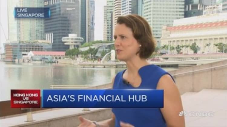 'As a financial hub, SG has many advantages'