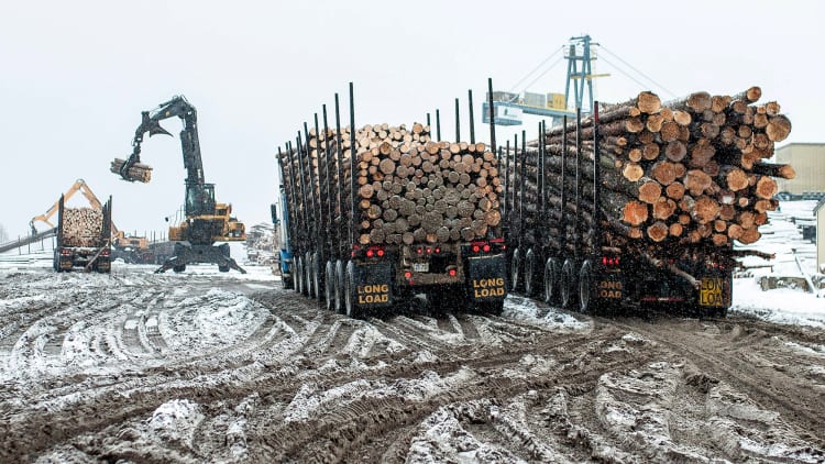 Canadian lumber tariff hits homebuilders