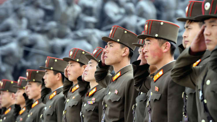 North Korea engaged in large scale military drills
