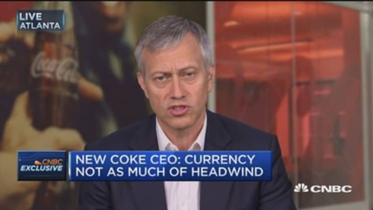 Incoming Coke CEO: New smaller, focused company sets us up for growth