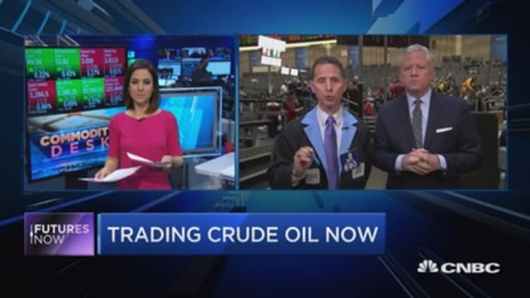 The line in the sand for crude: Trader