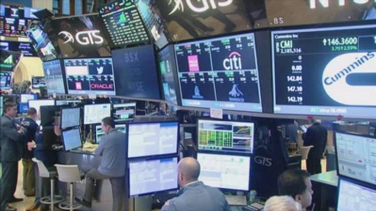 Stocks surged on Tuesday