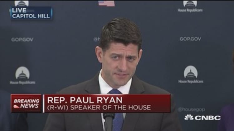 Ryan: Reconciliation the most logical process for tax reform