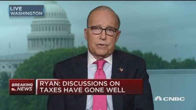 Kudlow: Business tax cut will pay for itself in a couple of years