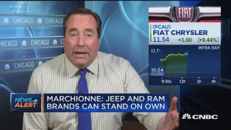 Fiat CEO: Jeep and Ram brands can stand on own