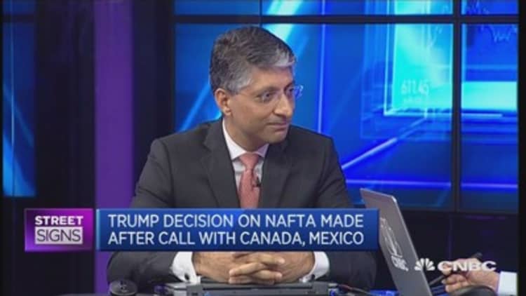 Global implications behind Trump's NAFTA move