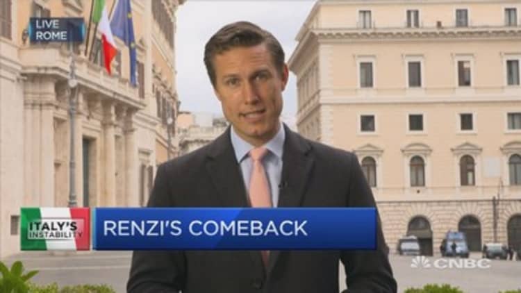 Voting Sunday could spell Matteo Renzi's comeback