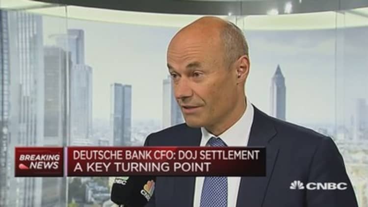 Deutsche Bank CFO: Benefiting from strong US market