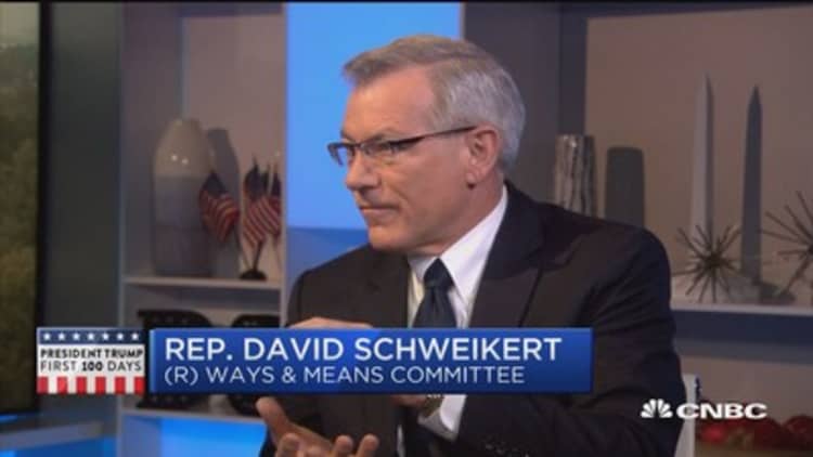 Rep. Schweikert: Trump's tax plan won't hit scoring numbers to make it permanent 