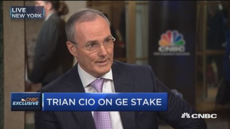 Trian CIO: 2017 important year for GE, and we're rooting for them
