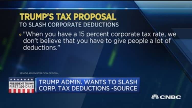 Trump's tax plan math