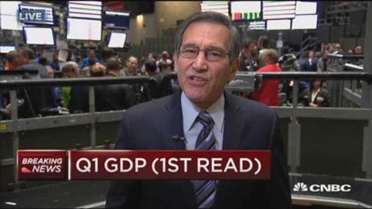 Q1 GDP up 0.7%