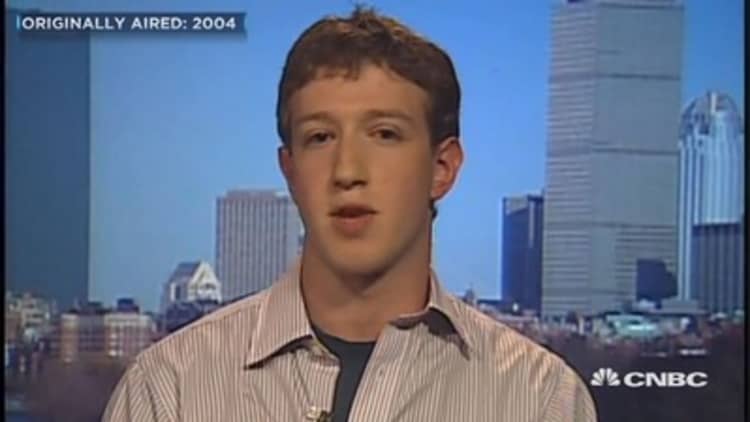 Here's Mark Zuckerberg's first-ever TV interview from 13 years ago today
