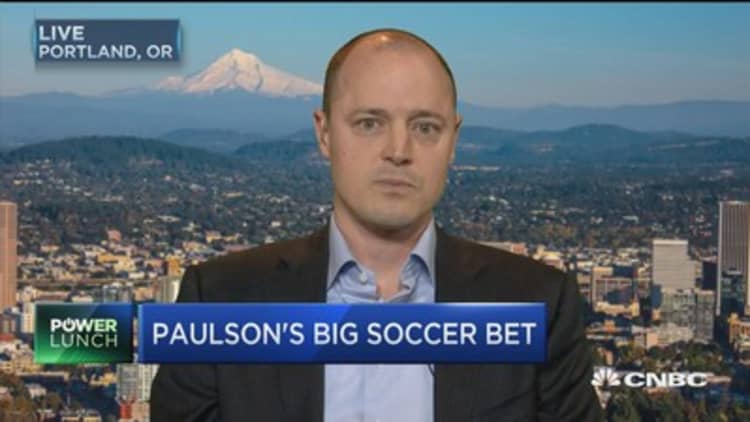 Paulson's big soccer bet