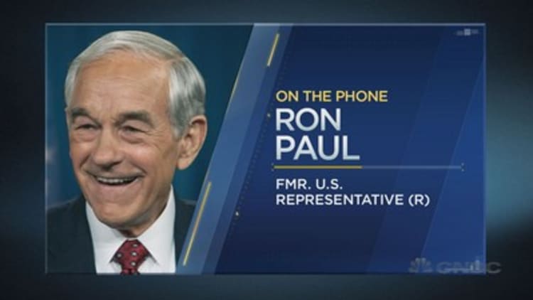Ron Paul on the Fed, stocks and gold