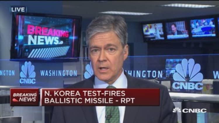 North Korea test-fires ballistic missile: Report 