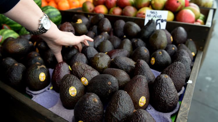 Avocado prices could spike because of Trump's threats to tax Mexican goods