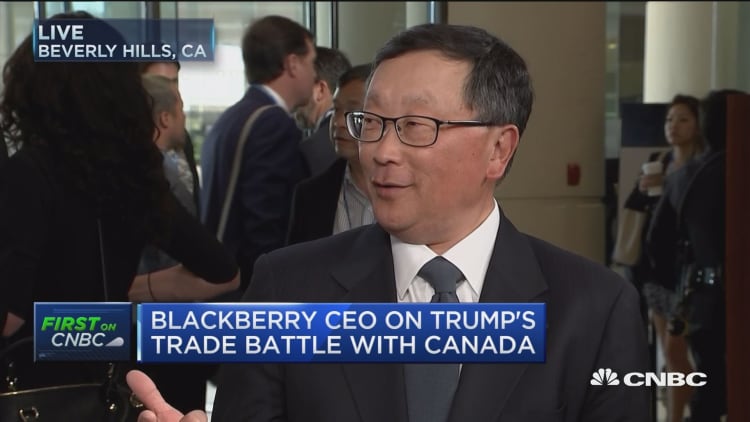 Blackberry CEO on transition to security-focused software company