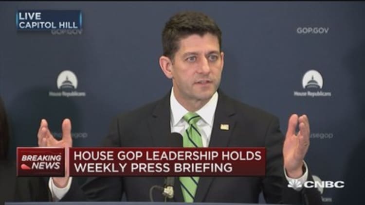 Speaker Ryan: Spending bill contains no new Obamacare money