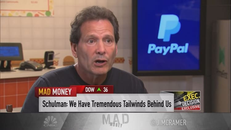 PayPal CEO points to 2 trends fueling its success