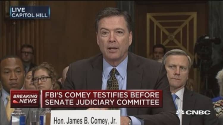FBI's Comey testifies before Senate Judiciary Committee
