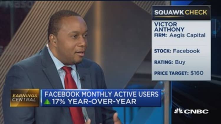 Facebook's ad biz spurs earnings beat