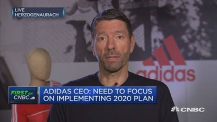 Political uncertainty not translated into business uncertainty yet: Adidas CEO