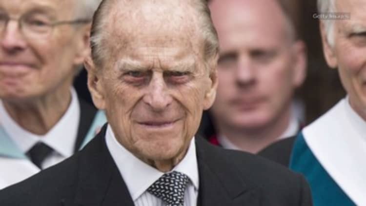 Buckingham Palace announces that Prince Philip will retire at age 96