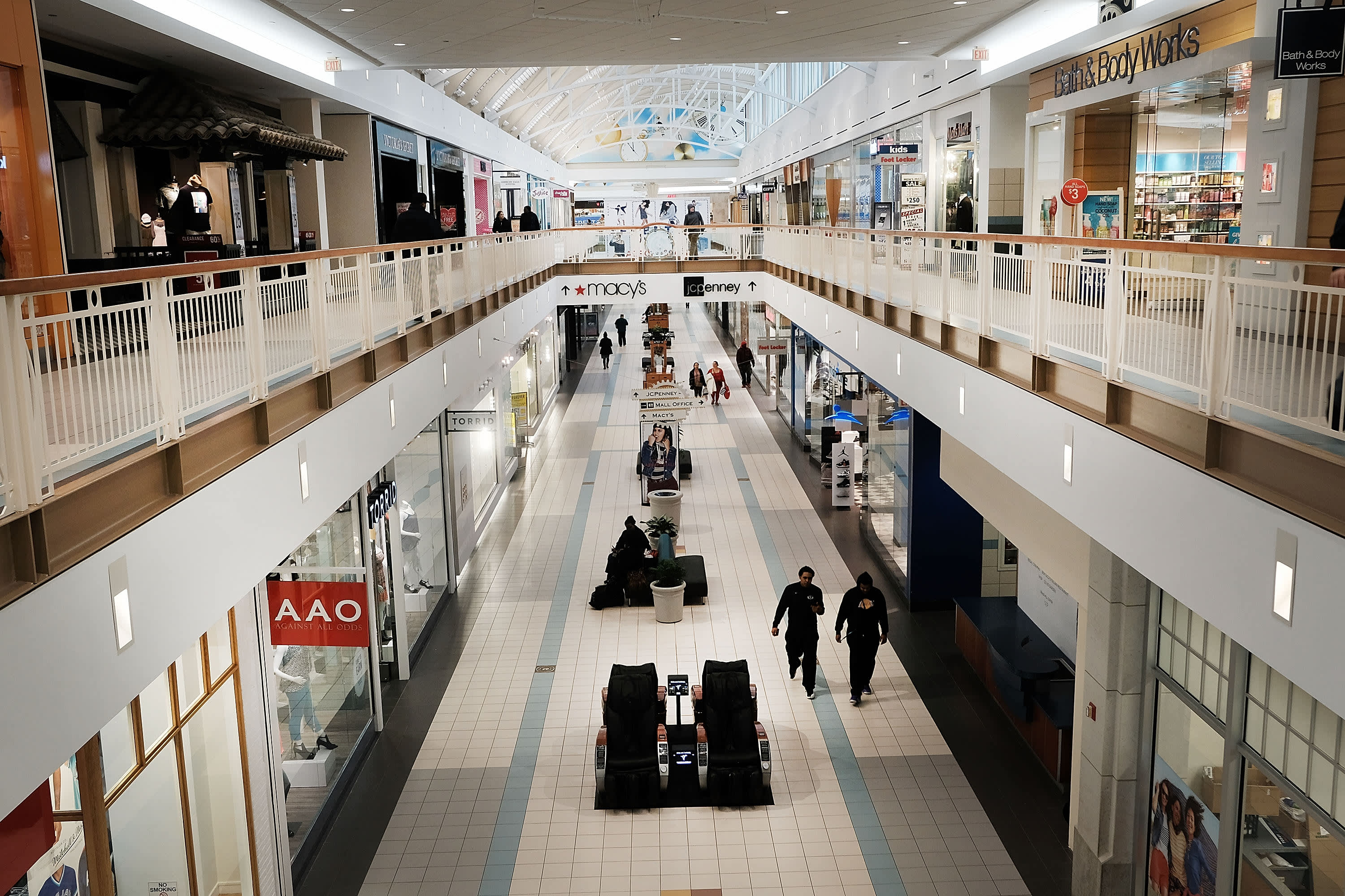 The call of the shopping mall