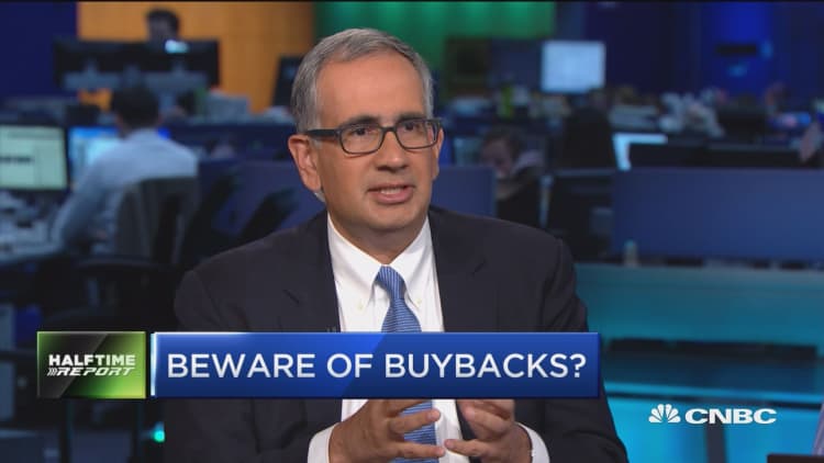Buybacks: A short-term fix that's bad in the long run?