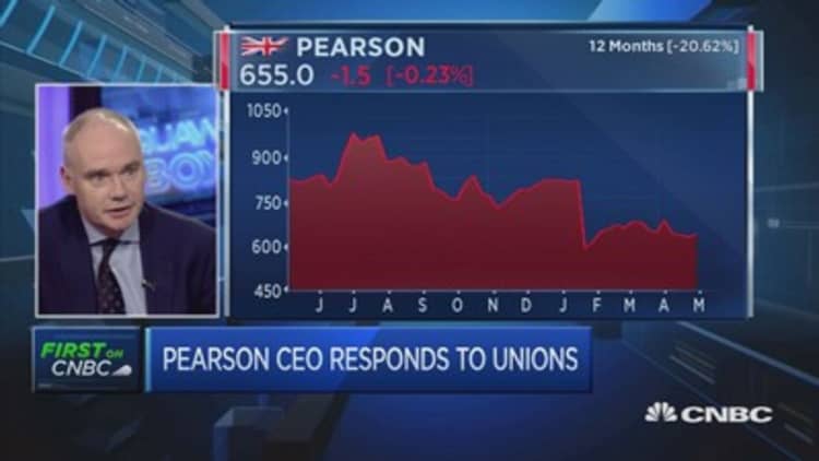 Pearson CEO defends 20% pay rise, says he bought shares in the firm with 'every penny'