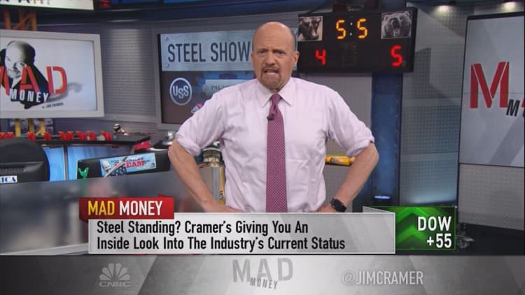 Cramer vets the best and the worst of the US steel producers