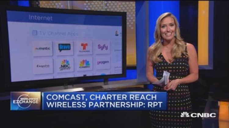Comcast, Charter to announce wireless partnership
