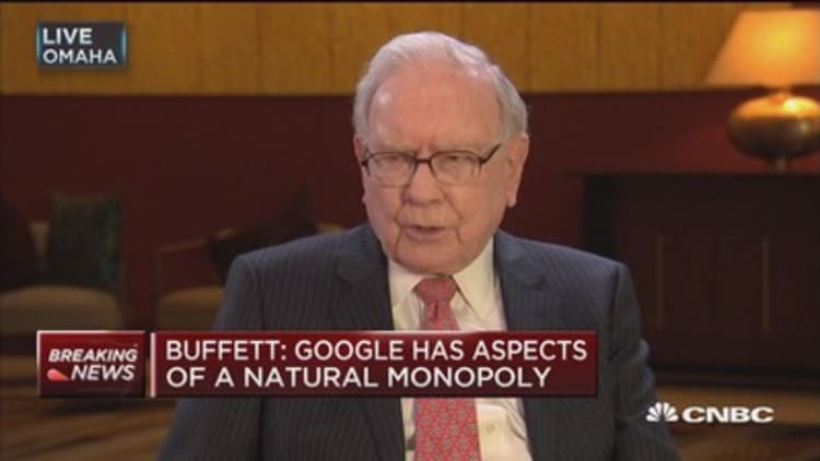 Buffett: There are a lot of possibilities with IBM's Watson