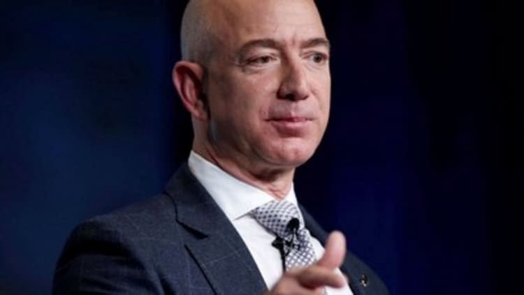 Bezos praising artificial intelligence development across the boards