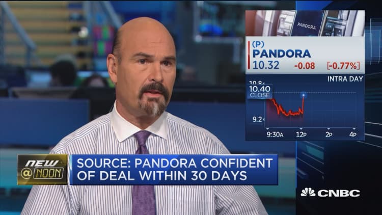 Sources: Pandora confident of a deal within 30 days