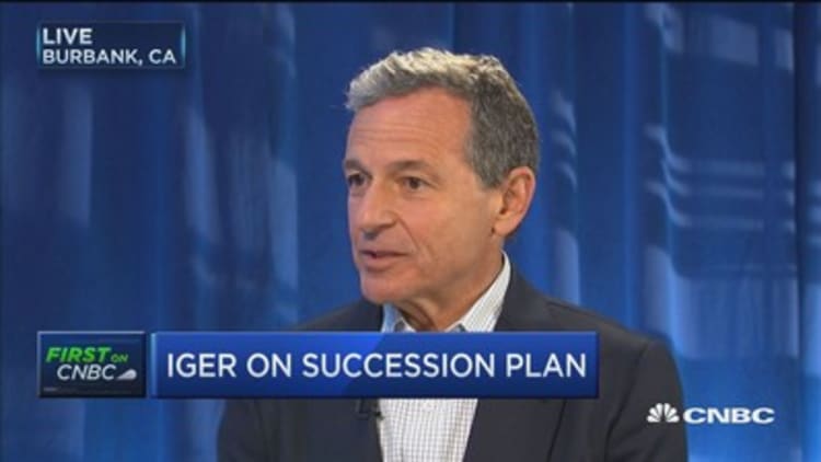 Iger on potential POTUS run: Not spending much time on what I'm going to do next