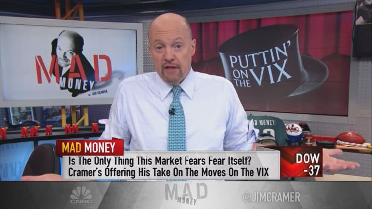 Cramer unveils the real reason the market's fear index is so low