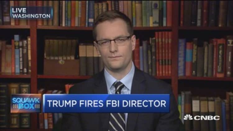 Comey firing 'incredibly frightening': Robby Mook