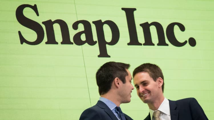 Less momentum for Snap's advertising business: UBS' Eric Sheridan