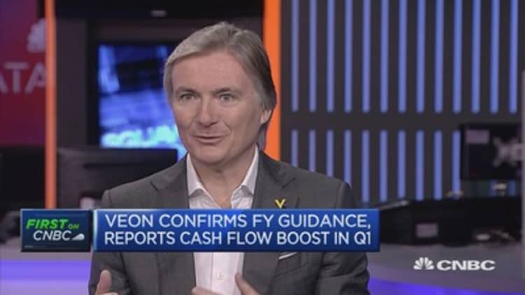 We have number 1 or 2 positions in most of our markets: VEON CEO