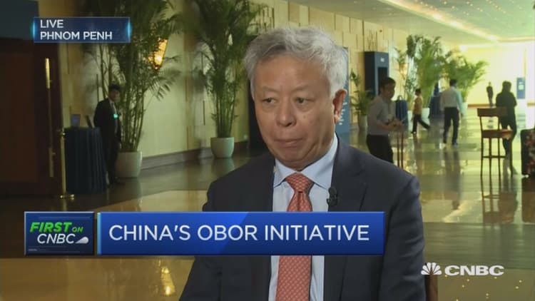 AIIB and OBOR are not identical: AIIB President