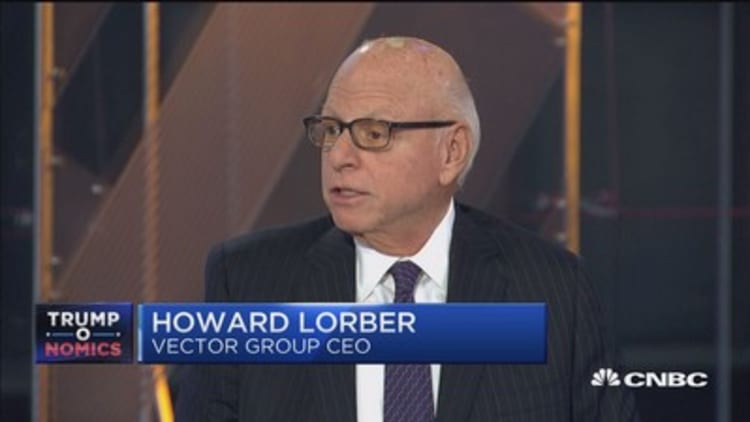 Tax reform only chance we have to spur the economy: Howard Lorber