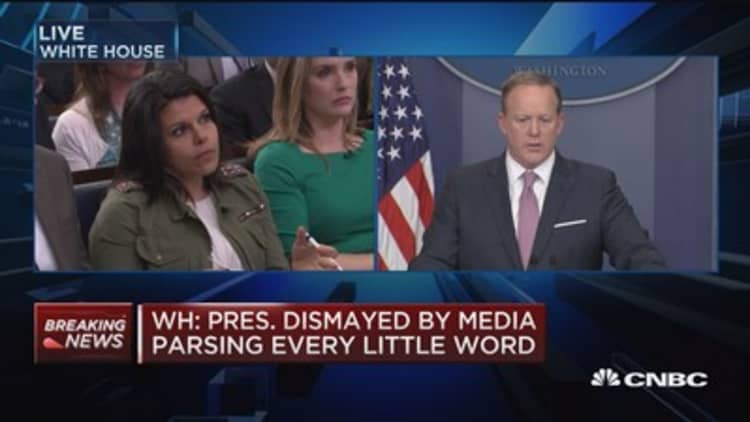 White House: Trump concerned about leaking classified info