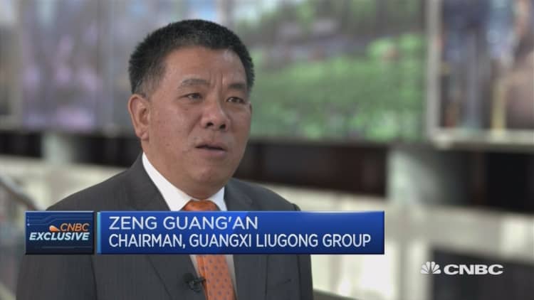 LiuGong chairman talks 'One Belt, One Road'